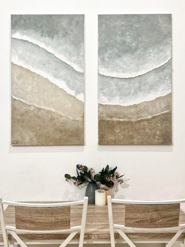 ShoreLINE | 'Waves' 70X140cm